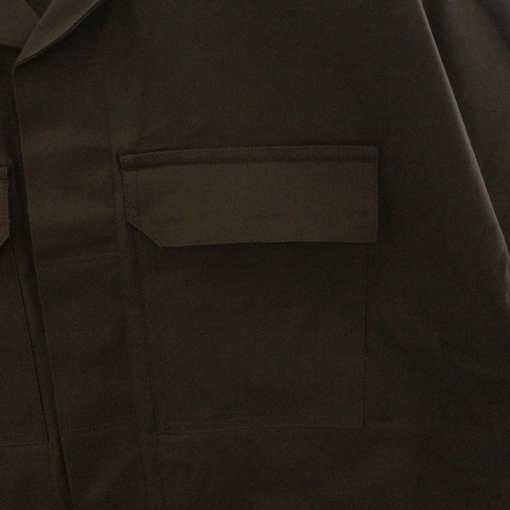 Rick Owens(リックオウエンス) 24SS MAGNUM TOMMY SHIRT マグナム トミー半袖シャツ グレー RU01D3298 TE