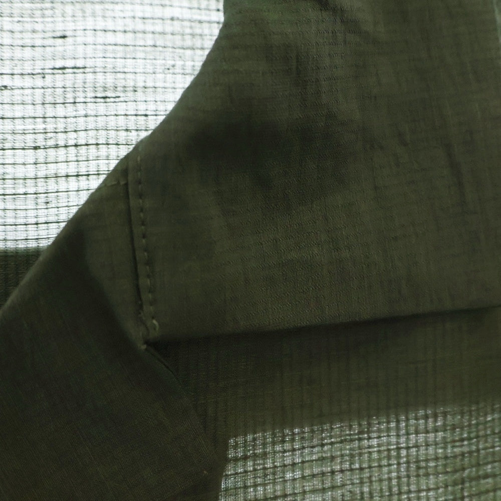 Rick Owens(リックオウエンス) 23SS MAGNUM TOMMY SHIRT マグナム トミー半袖シャツ カーキ RU01C4298 OS