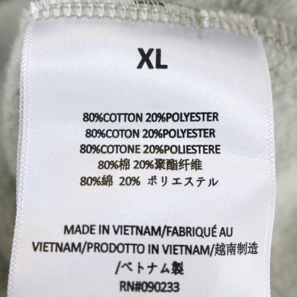 FEAR OF GOD ESSENTIALS(フィアオブゴッド エッセンシャルズ) SWEAT SHIRT ラバーロゴ ハイネックスウェットトレーナー ベージュ
