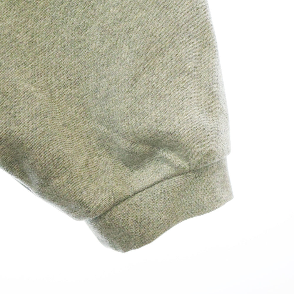 FEAR OF GOD ESSENTIALS(フィアオブゴッド エッセンシャルズ) HOODIE ラバーロゴ プルオーバースウェットパーカー フーディー グレー