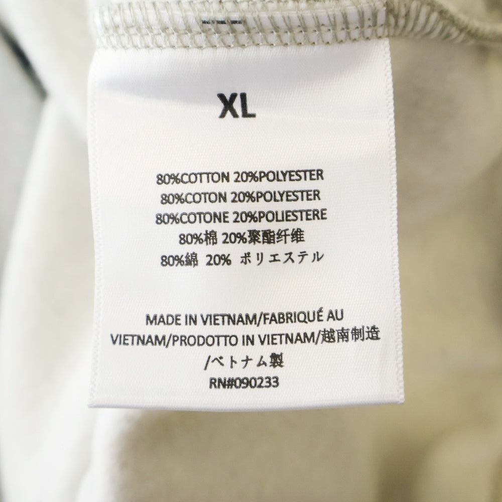 FEAR OF GOD ESSENTIALS(フィアオブゴッド エッセンシャルズ) HOODIE ラバーロゴ プルオーバースウェットパーカー フーディー グレー