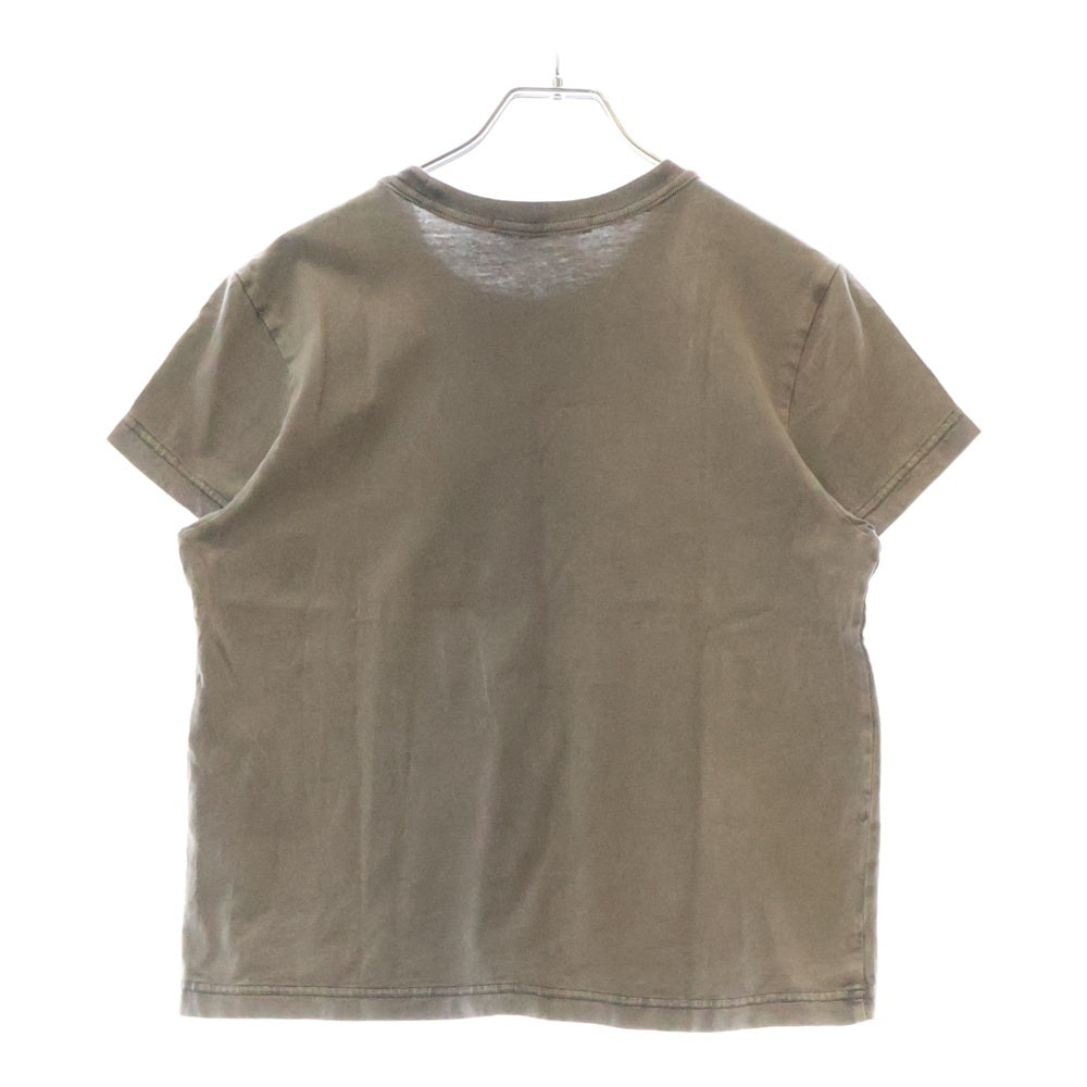 ALEXANDER WANG(アレキサンダーワン) Acid Wash Tee ウォッシュド加工 半袖Tシャツ グレー レディース