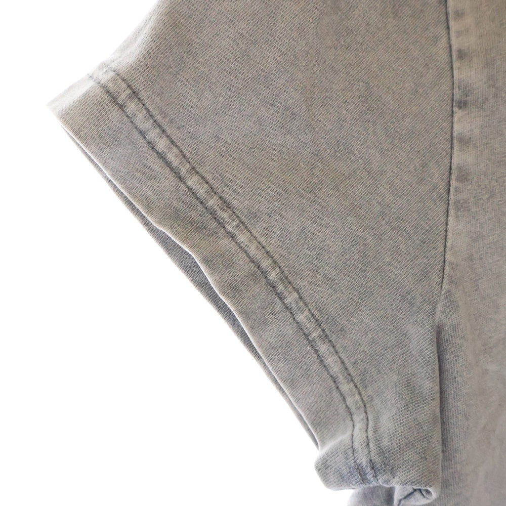 ALEXANDER WANG(アレキサンダーワン) Acid Wash Tee ウォッシュド加工 半袖Tシャツ グレー レディース