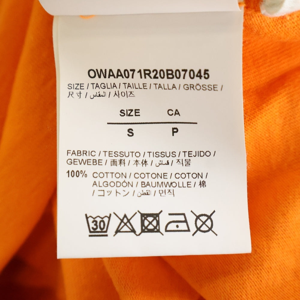 OFF-WHITE(オフホワイト) 20SS Swimming T-Shirt 半袖Tシャツ オレンジ OWAA071R20B07045 レディース