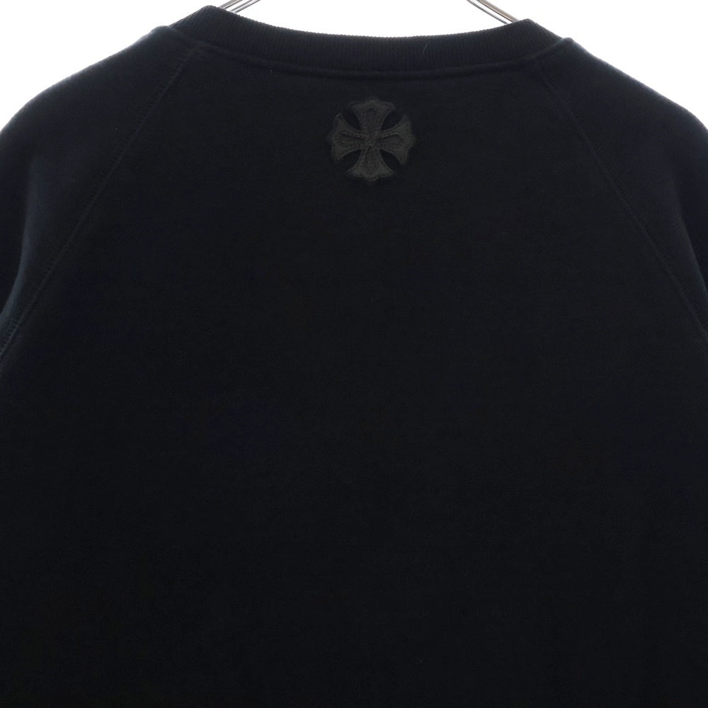 CHROME HEARTS(クロムハーツ) Y NOT CREWNECK ワイ ノット クルーネック スウェットトレーナー ブラック