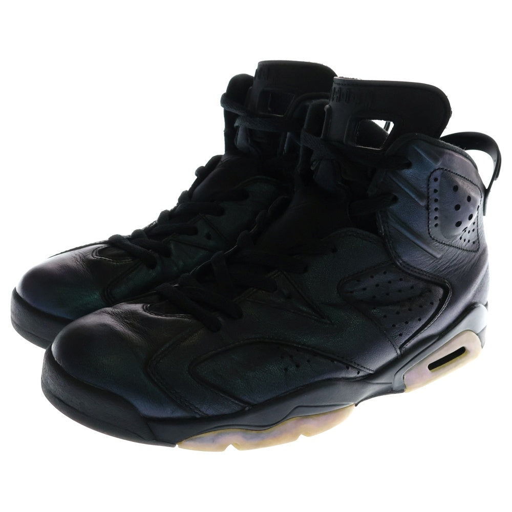 NIKE(ナイキ) AIR JORDAN 6 RETRO All Star 2017 Chameleon エアジョーダン6レトロオールスター ハイカットスニーカー ブラック 907961-015 US10/28cm