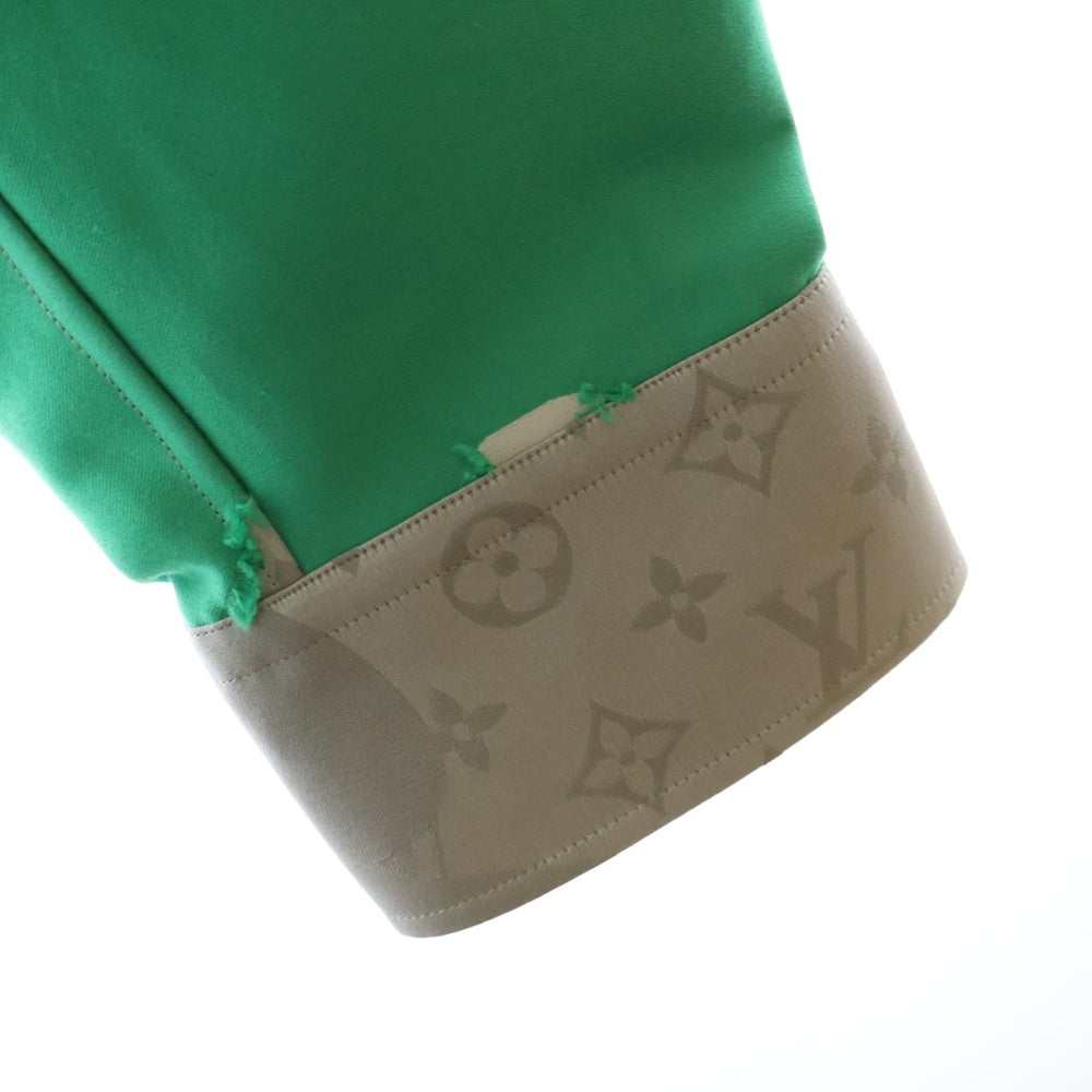 LOUIS VUITTON(ルイヴィトン) 23AW Printed Cotton Fil Coupe Over Monogram Shirt プリンテッドコットン フィルクーペオーバー シルク混 モノグラム長袖シャツ RM232 AWY HPS77W