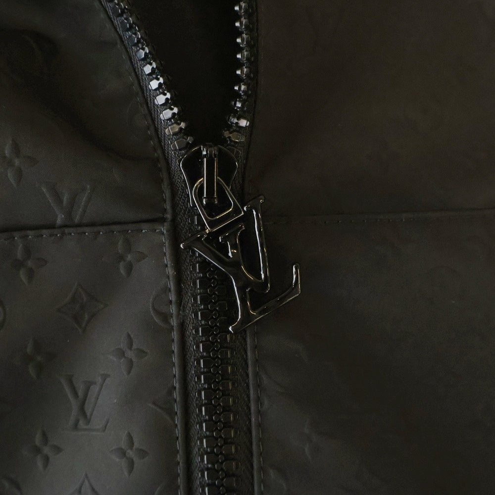 LOUIS VUITTON(ルイヴィトン) 23AW Monogram Hoodie Technical Blouson Jacket モノグラム フーディー テクニカルブルゾンジャケット ブラック/ベージュ RM232M XS0 HPB16E