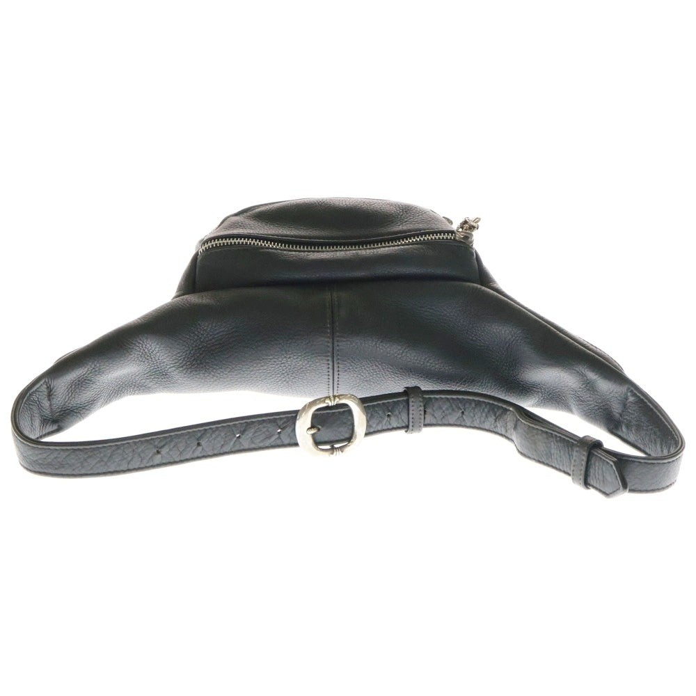 CHROME HEARTS(クロムハーツ) #1 SNAT PACK スナットパック ダガージップ ガンスリンガーベルト レザーウエストバッグ ブラック BCA378