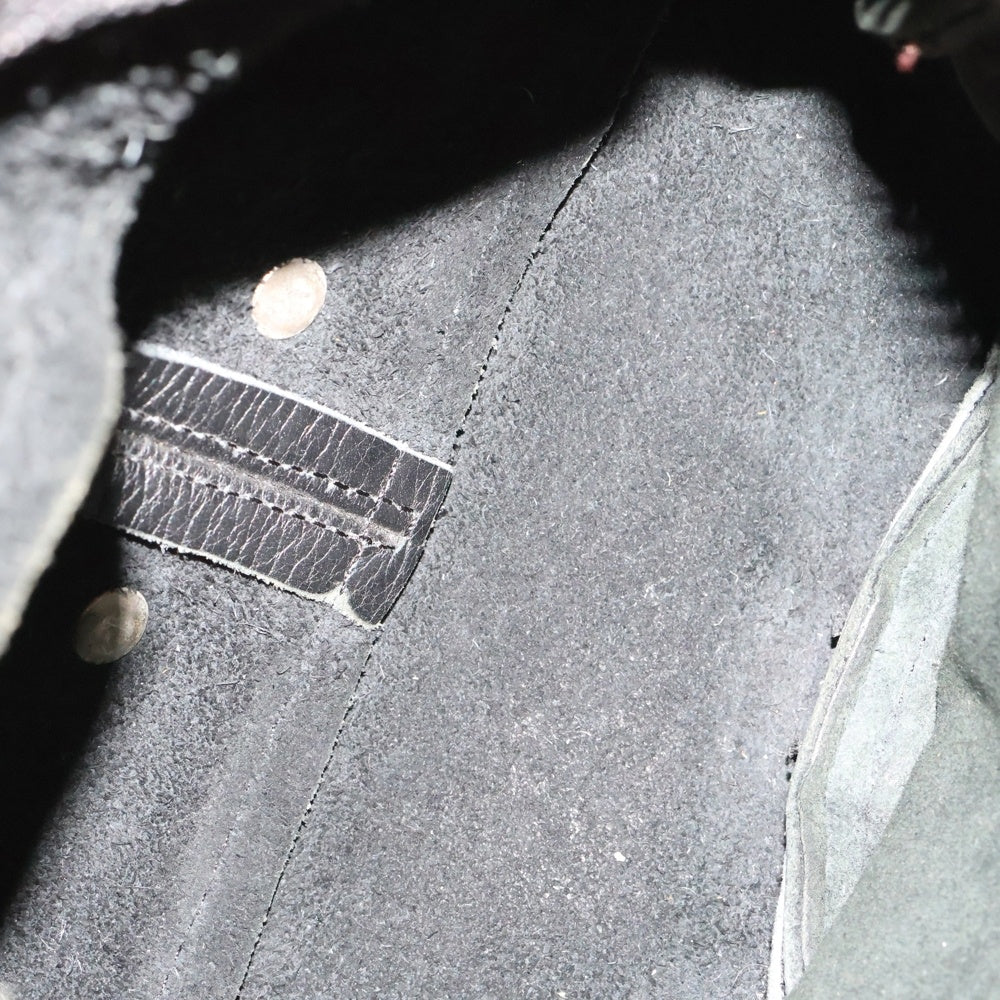 CHROME HEARTS(クロムハーツ) #1 SNAT PACK スナットパック ダガージップ ガンスリンガーベルト レザーウエストバッグ ブラック BCA378