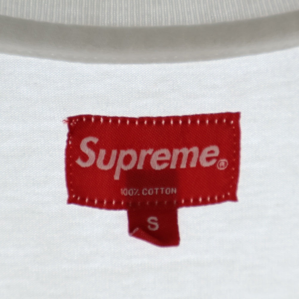 SUPREME(シュプリーム) 18AW Reflective Small Box Logo Tee リフレクター スモールボックスロゴ 半袖Tシャツ ホワイト