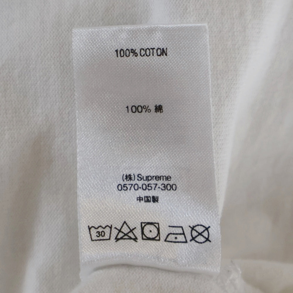 SUPREME(シュプリーム) 18AW Reflective Small Box Logo Tee リフレクター スモールボックスロゴ 半袖Tシャツ ホワイト