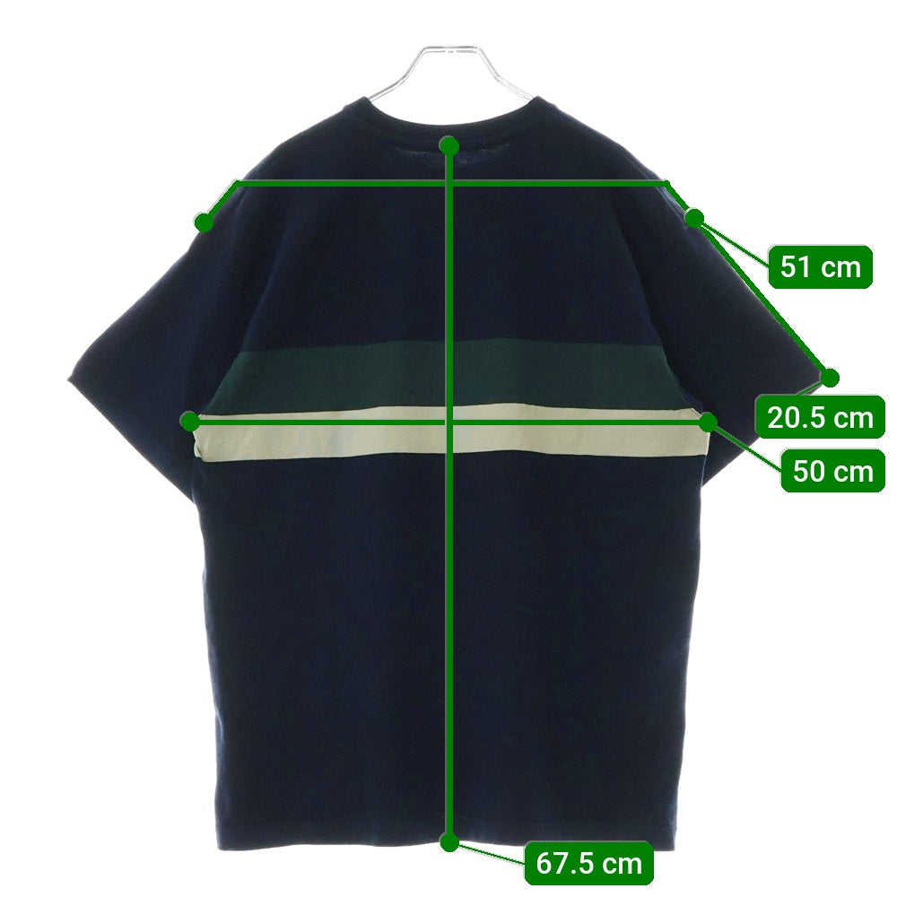 WTAPS(ダブルタップス) 23SS COTTON.TEXTILE 半袖Tシャツ ネイビー 231ATDT-CSM36