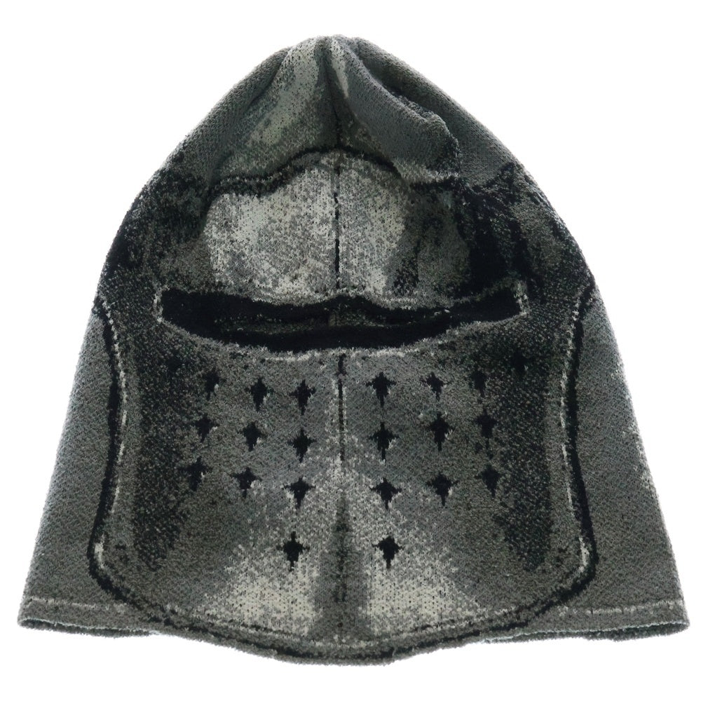 THUG CLUB(サグクラブ) Knight Helmet Balaclava ニット ヘルメット バラクラバ 目出し帽 グレー TC23AC0301
