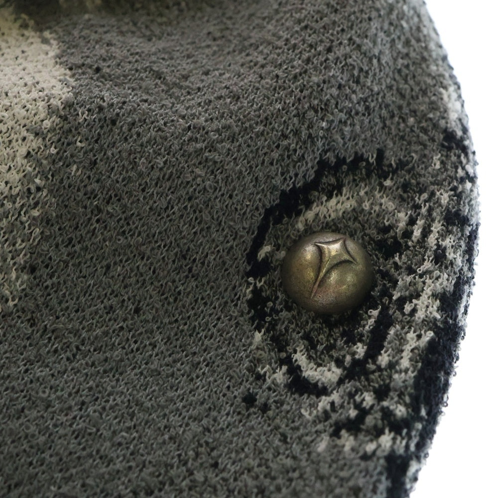 THUG CLUB(サグクラブ) Knight Helmet Balaclava ニット ヘルメット バラクラバ 目出し帽 グレー TC23AC0301