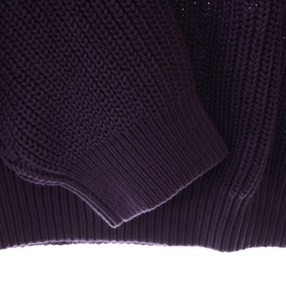 SUPREME(シュプリーム) 25SS Old English Printed Sweater オールドイングリッシュ クルーネックニットセーター パープル