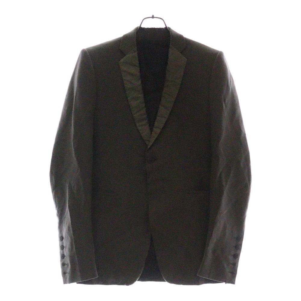 Rick Owens(リックオウエンス) 18AW 1Bシングル テーラードジャケット カーキ RU18F1738-ZLEV