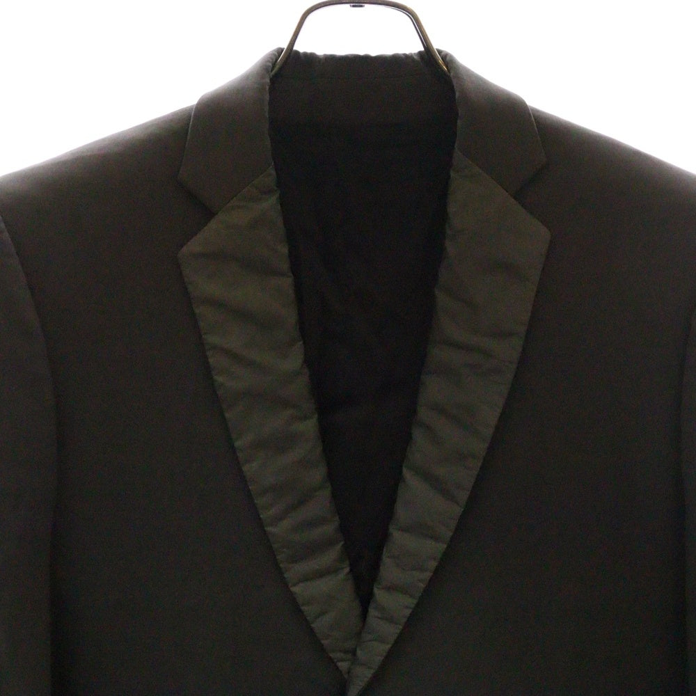 Rick Owens(リックオウエンス) 18AW 1Bシングル テーラードジャケット カーキ RU18F1738-ZLEV