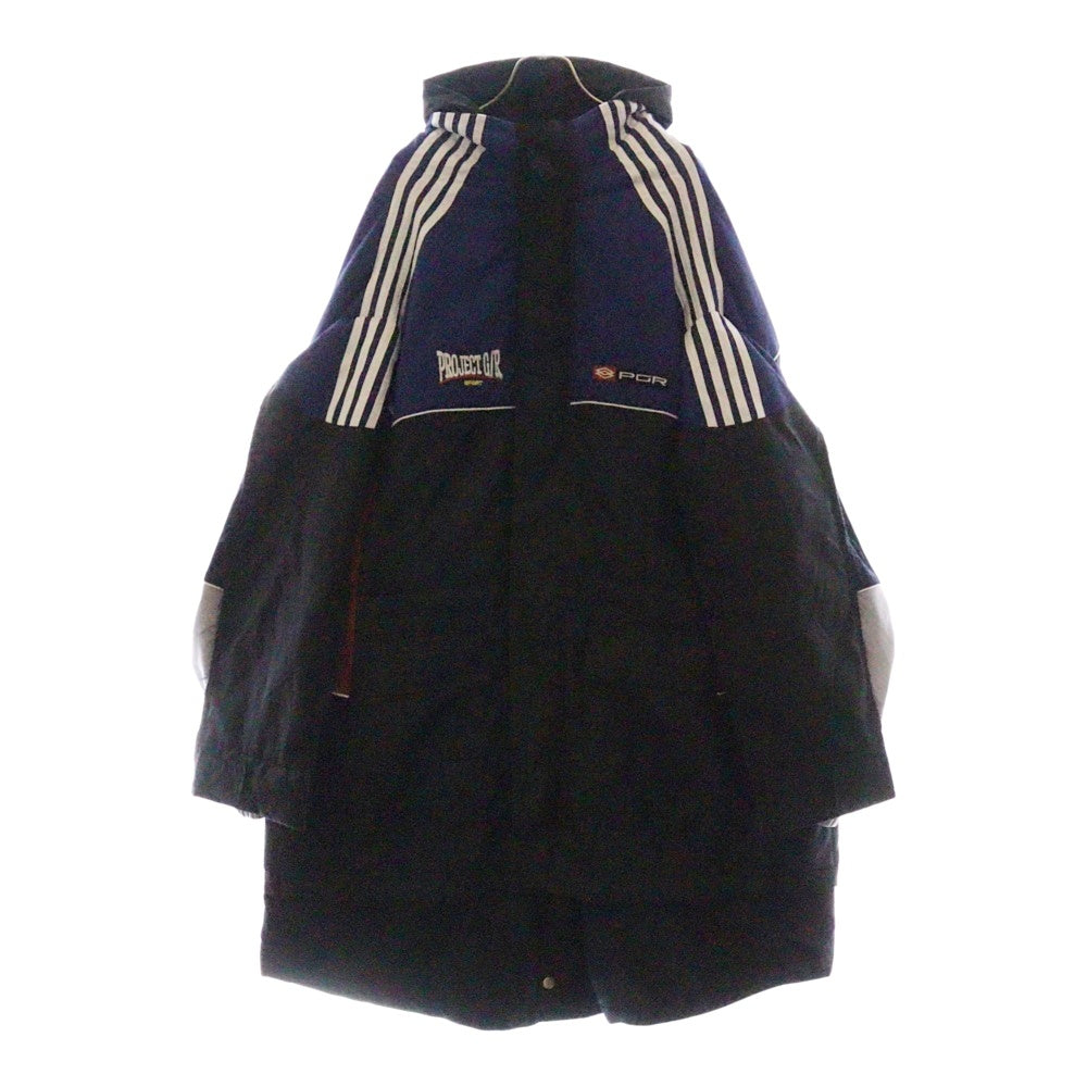 PROJECT G/R(プロジェクトジーアール) 25SS MULTI LAYERED TRACK JACKET マルチ レイヤード トラックジャケット ブラック/ブルー/レッド