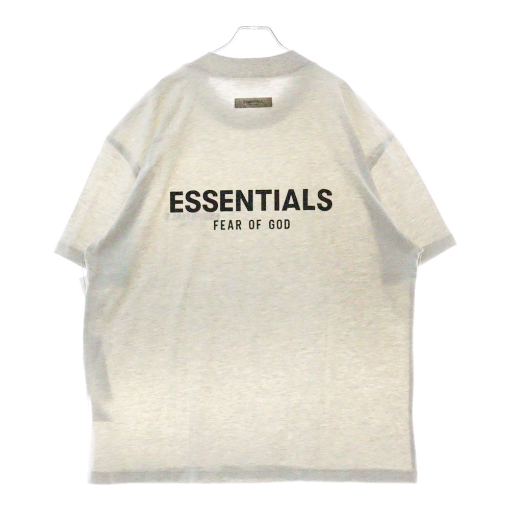 FEAR OF GOD ESSENTIALS(フィアオブゴッド エッセンシャルズ) S/S T-SHIRT フェルトロゴ 半袖Tシャツ グレー