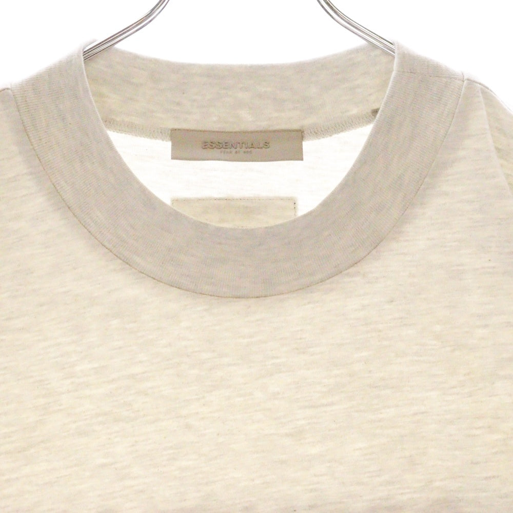 FEAR OF GOD ESSENTIALS(フィアオブゴッド エッセンシャルズ) S/S T-SHIRT フェルトロゴ 半袖Tシャツ グレー