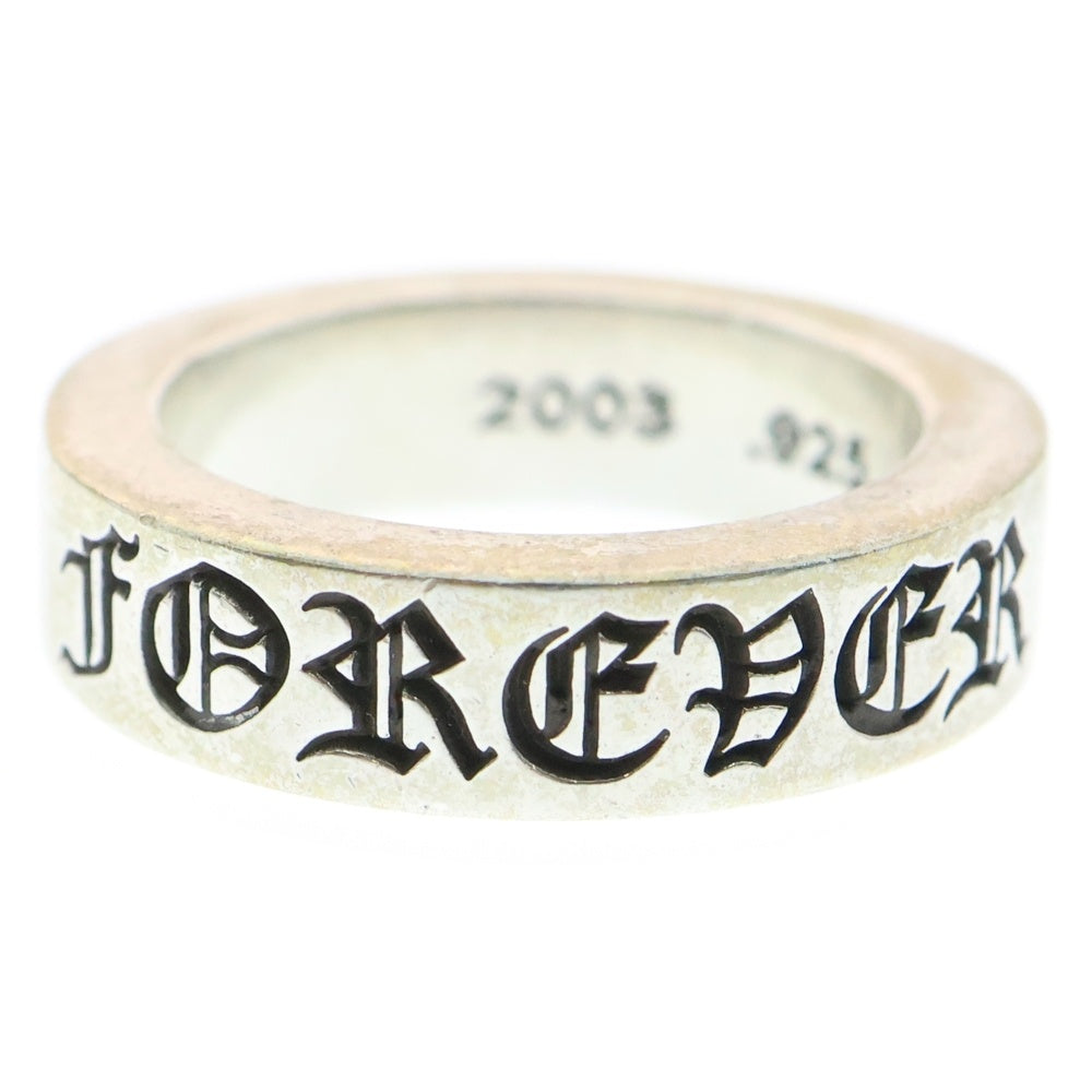 CHROME HEARTS(クロムハーツ) 6mm SPACER FOREVER 6mmスペーサーリング フォーエバーシルバー BCA337