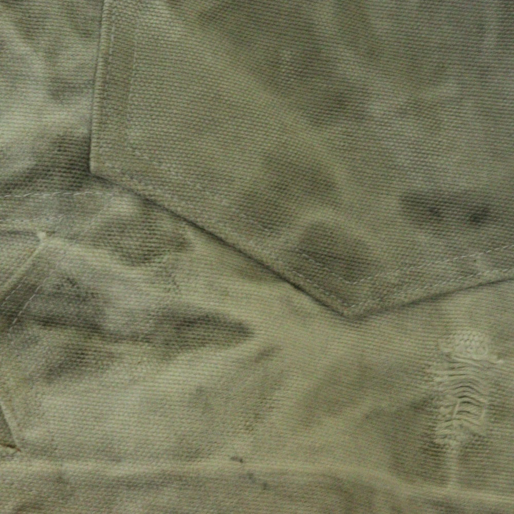 SATOSHI NAKAMOTO(サトシナカモト) Stuntman Pants ダメージ加工スタントマンパンツ ミリタリーパンツ グレー
