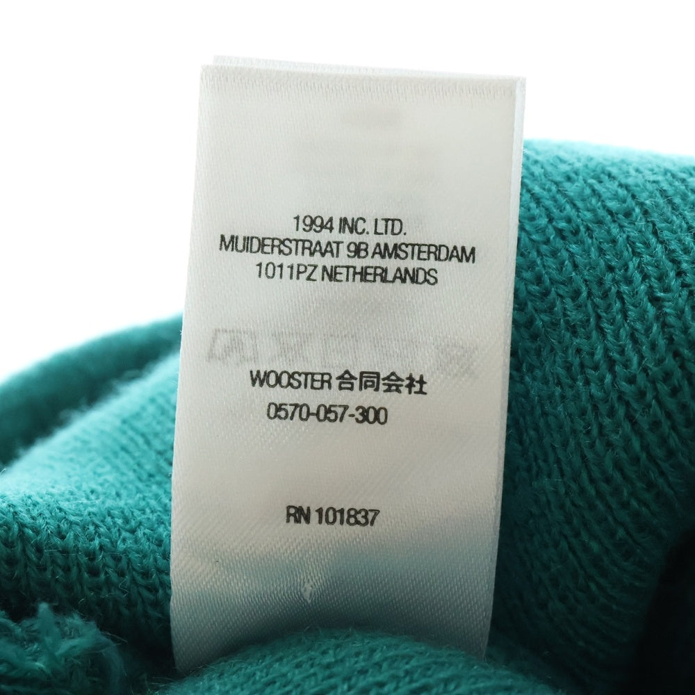 SUPREME(シュプリーム) 22AW Capital Beanie ロゴ刺繍 ニットビーニー ニット帽 帽子 グリーン