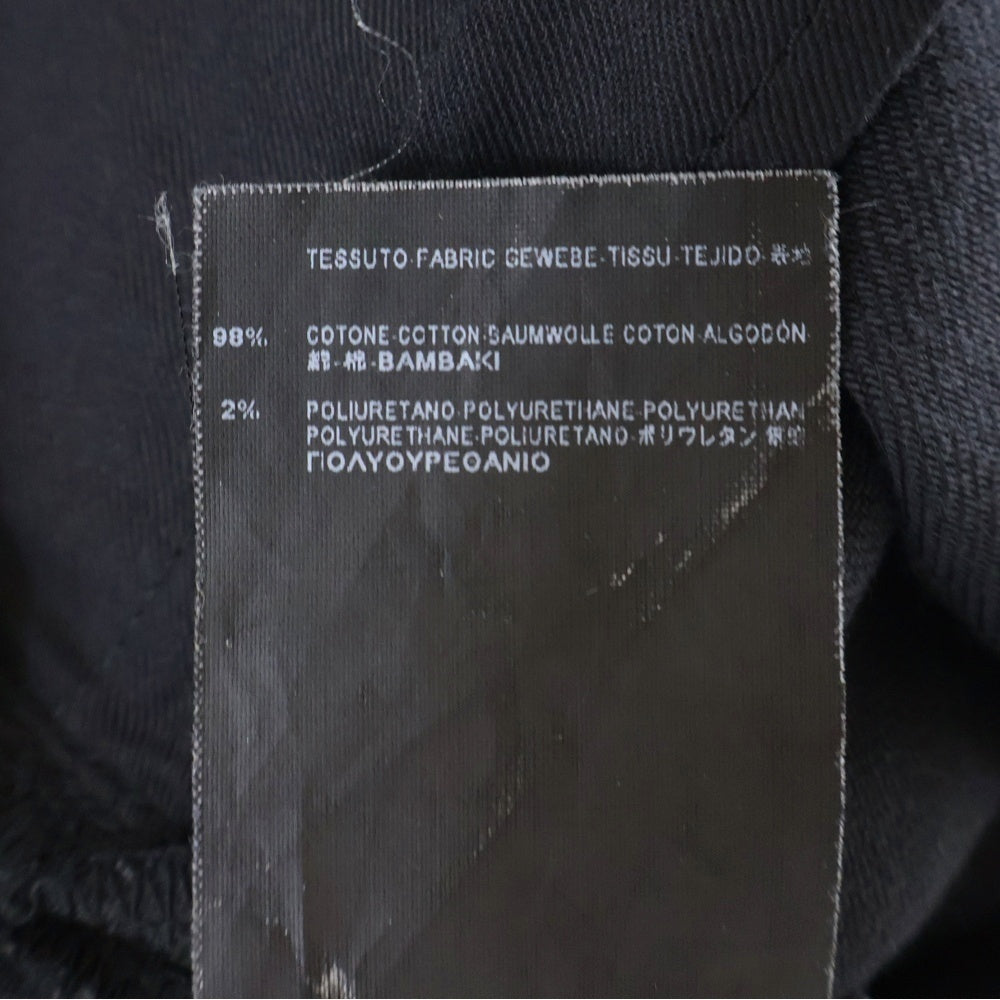 SAINT LAURENT PARIS(サンローランパリ) 13AW ローウエスト スキニーデニムパンツ ブラック 327947 レディース