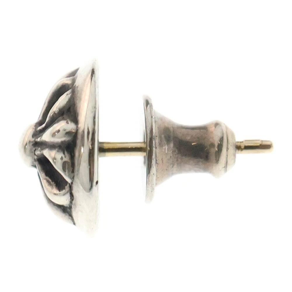 CHROME HEARTS(クロムハーツ) STUD CRSBLL クロスボールスタッドピアス シルバー BCA110