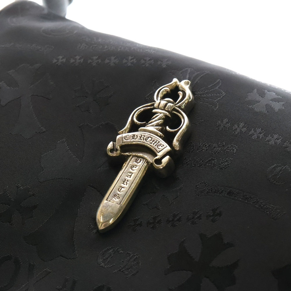 CHROME HEARTS(クロムハーツ) CHICKEN NUGGET SML チキンナゲット ラージダガー ショルダーバッグ ブラック/シルバー