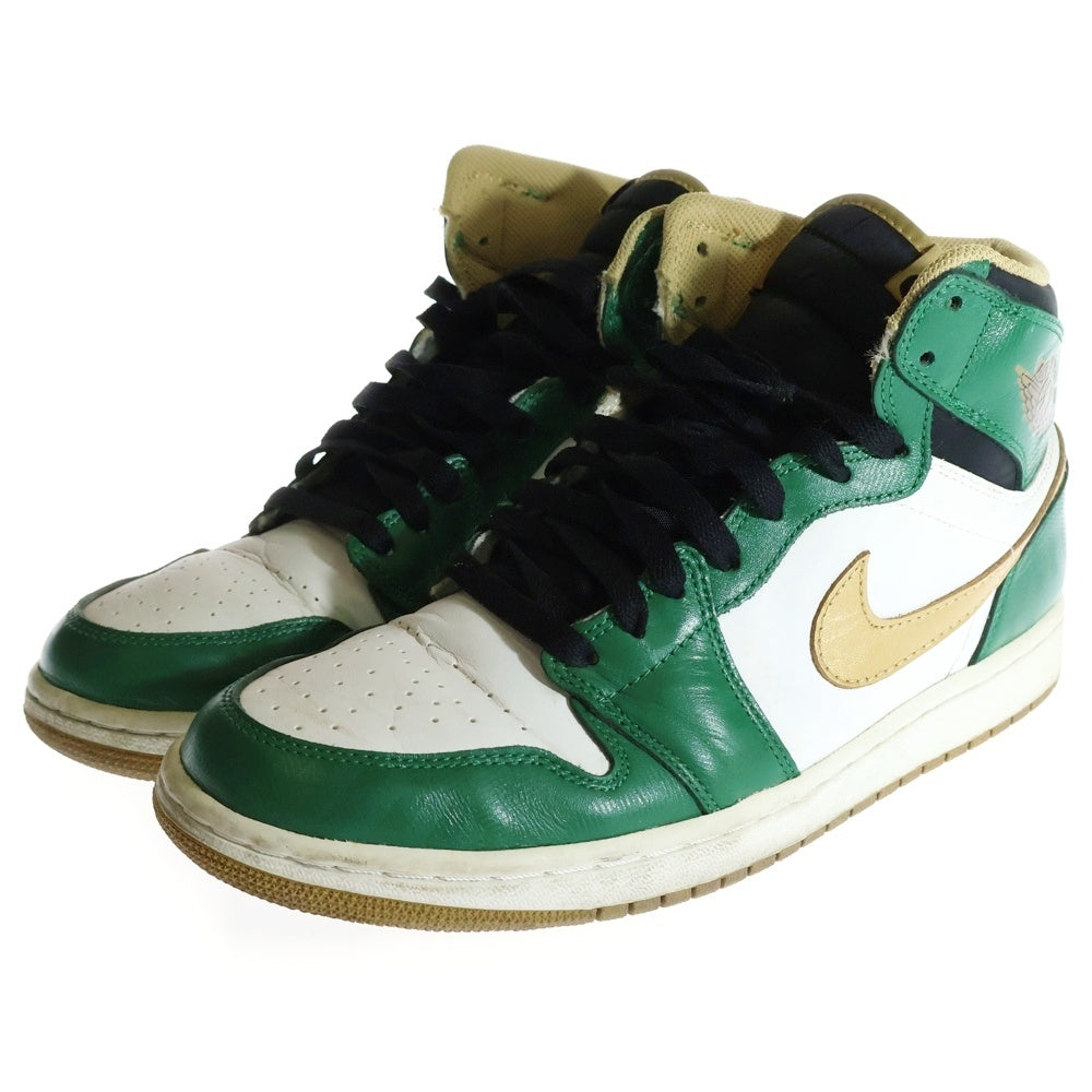 NIKE(ナイキ) 観賞用 2013年製 Air Jordan 1 OG High Celtics エアジョーダン1 OG ハイ セルティックス ハイカットスニーカー US9/27cm 555088-315 グリーン