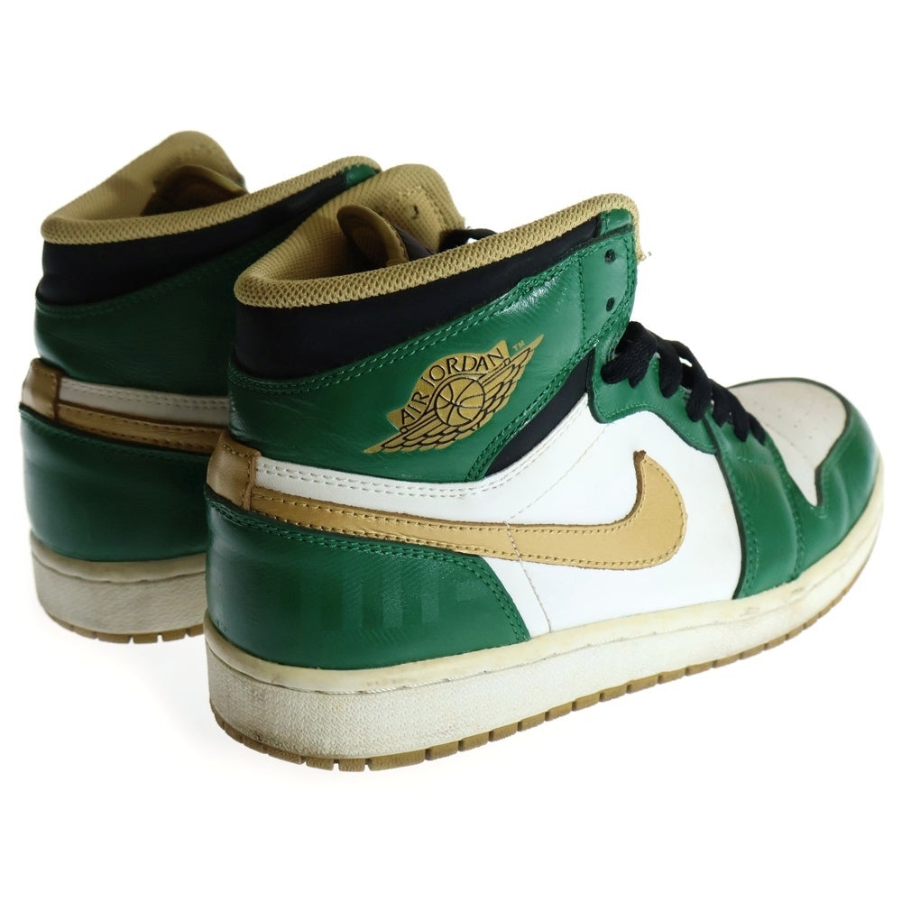 NIKE(ナイキ) 観賞用 2013年製 Air Jordan 1 OG High Celtics エアジョーダン1 OG ハイ セルティックス ハイカットスニーカー US9/27cm 555088-315 グリーン