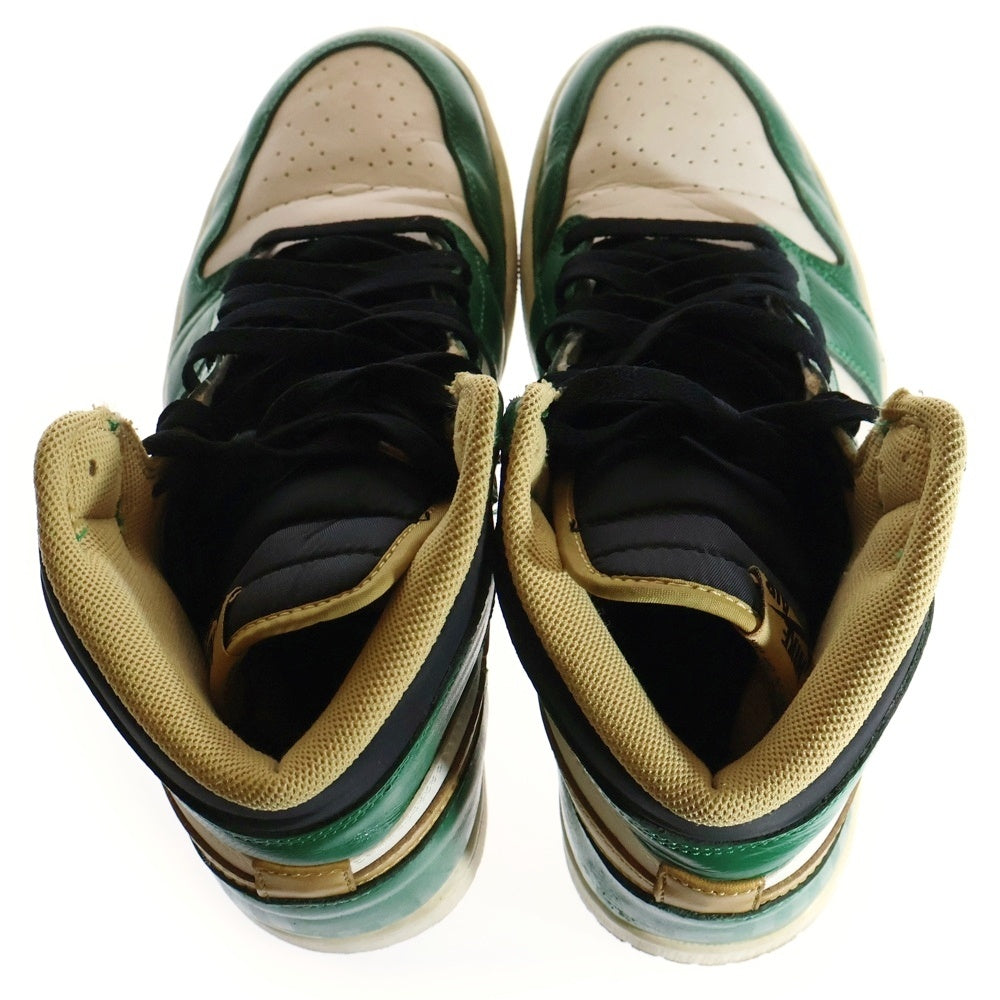 NIKE(ナイキ) 観賞用 2013年製 Air Jordan 1 OG High Celtics エアジョーダン1 OG ハイ セルティックス ハイカットスニーカー US9/27cm 555088-315 グリーン