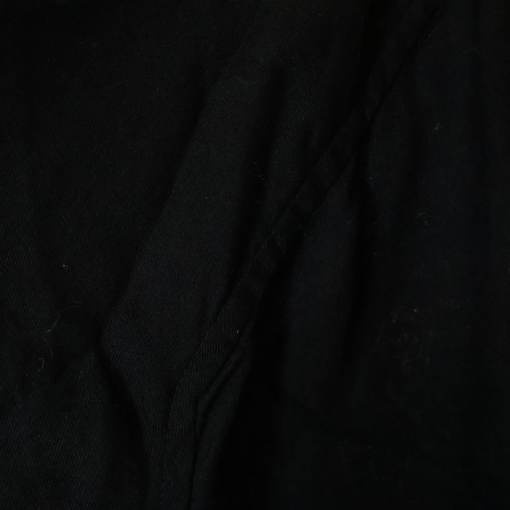 Y's for men(ワイズフォーメン) 25SS CELLULOSE VIYELLA SHIRT WITH OPEN COLLOR SHIRT セルロースビエラ オープンカラーロングシャツ ブラック MP-B14-205