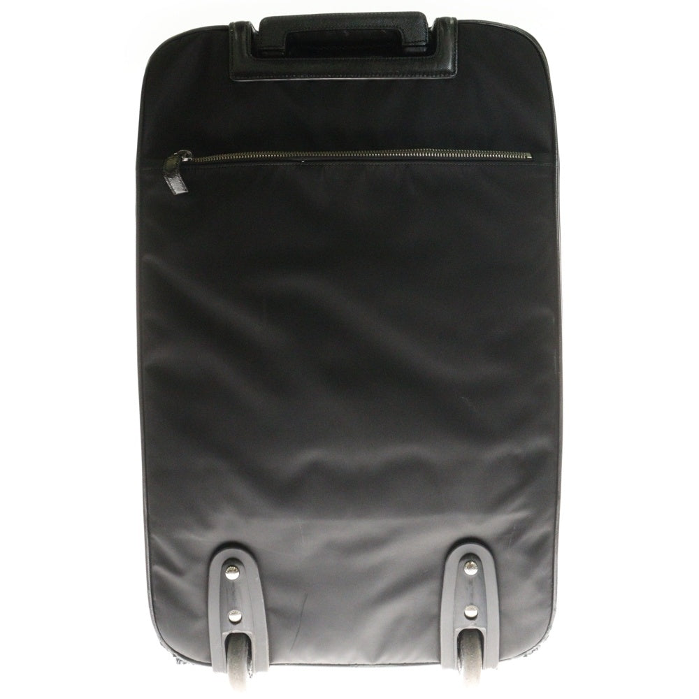 PRADA(プラダ) Travel Carry Bag サフィアーノ トライアングルロゴ ナイロンキャリーバッグ ボストンバッグ ブラック VV0030