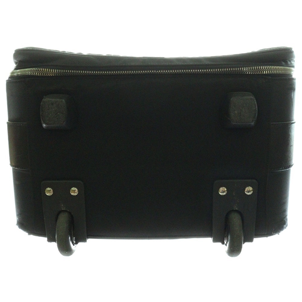 PRADA(プラダ) Travel Carry Bag サフィアーノ トライアングルロゴ ナイロンキャリーバッグ ボストンバッグ ブラック VV0030