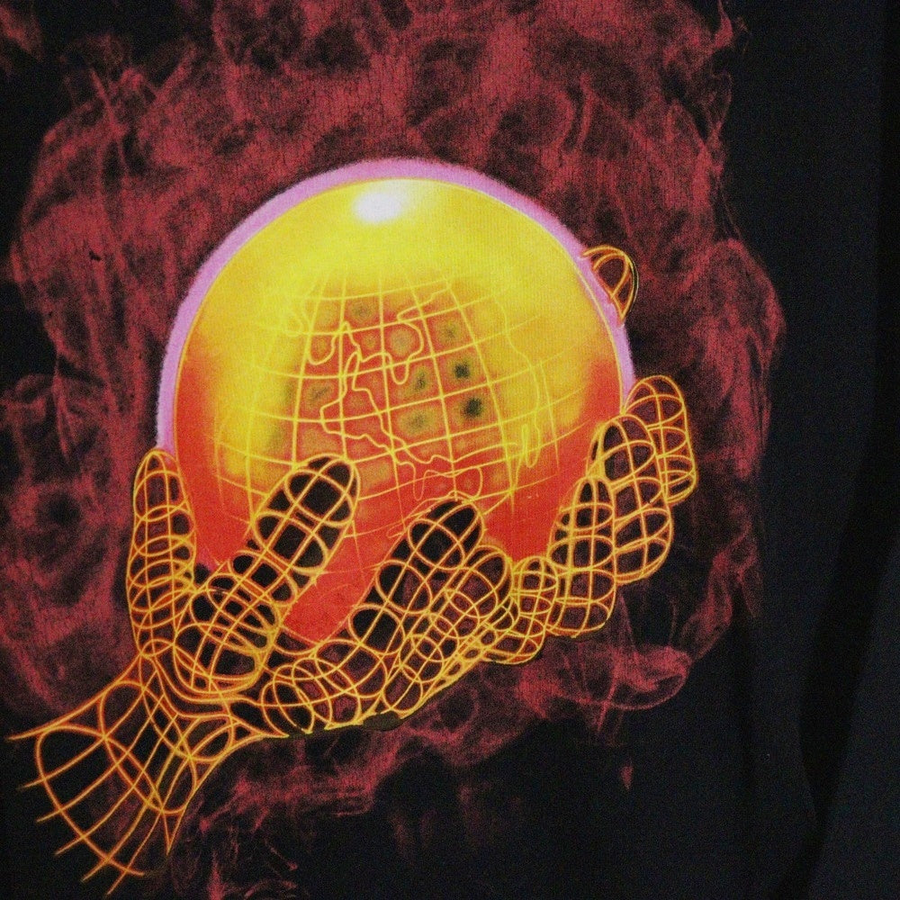 OFF-WHITE(オフホワイト) 19SS Hands And Planets L/S T-Shirt 長袖Tシャツ ロンT ブラック OMAB001S19185016
