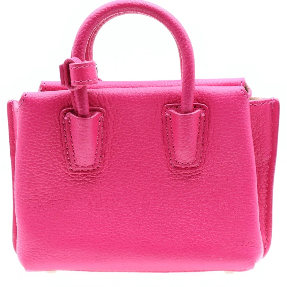 MCM(エム シー エム) Milla X-Mini Leather Crossbody Shoulder Bag レザーミニショルダーバッグ ハンドバッグ ピンク