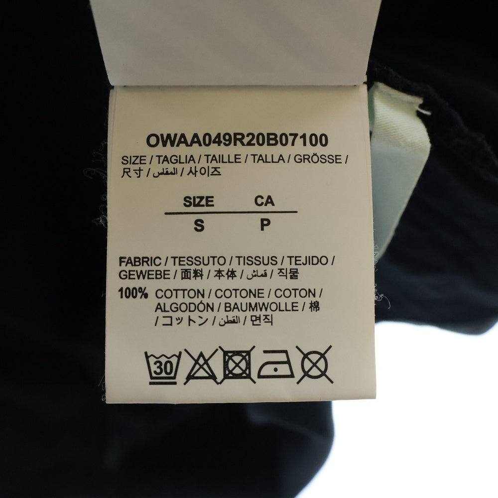 OFF-WHITE(オフホワイト) 20SS Arrow Printed T-Shirt 半袖Tシャツ ブラック OWAA049R20B07100
