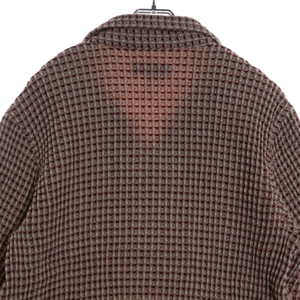 KITH(キス) 25SS Geometric Diamond Short Sleeve Boxy Collared Overshirt 半袖オーバーシャツ 25-051-060-0001
