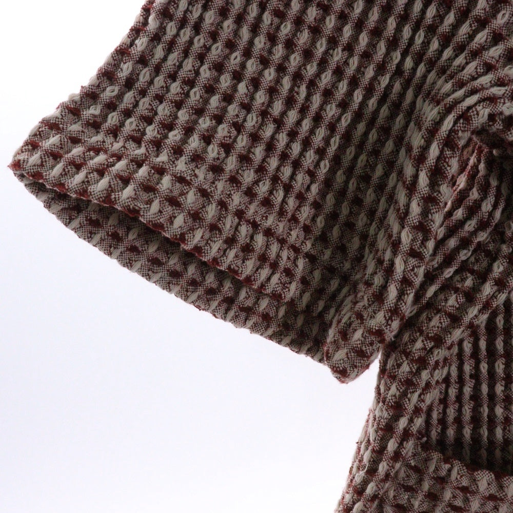 KITH(キス) 25SS Geometric Diamond Short Sleeve Boxy Collared Overshirt 半袖オーバーシャツ 25-051-060-0001