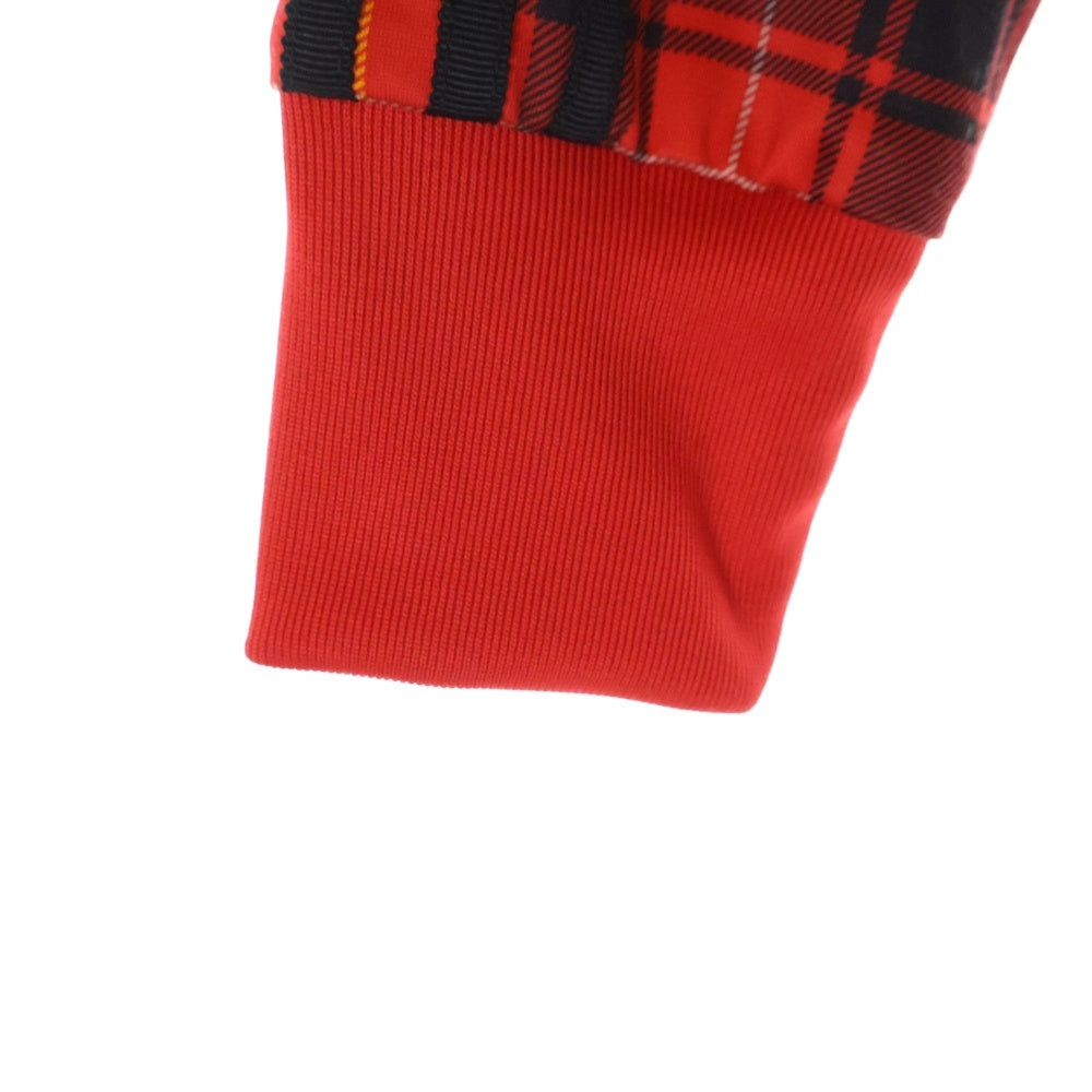 adidas Originals(アディダスオリジナルス) ×JEREMY SCOTT JS RUFFLE PLAID TT ジェレミースコット チェック柄 トラックジャージ ジャケット