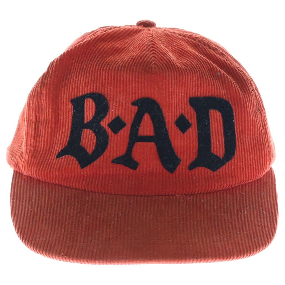 VINTAGE(ヴィンテージ) B.A.D ビッグオーディオダイナマイト コーデュロイキャップ 帽子 レッド