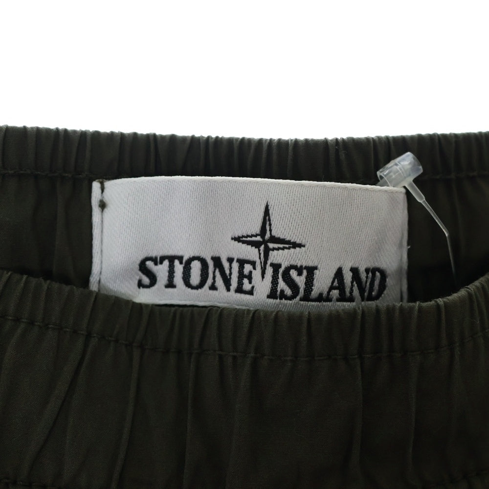 STONE ISLAND(ストーンアイランド) 24AW STRETCH COTTON CARGO PANTS ロゴワッペン ストレッチコットンカーゴパンツ カーキ K1S153100031S0003