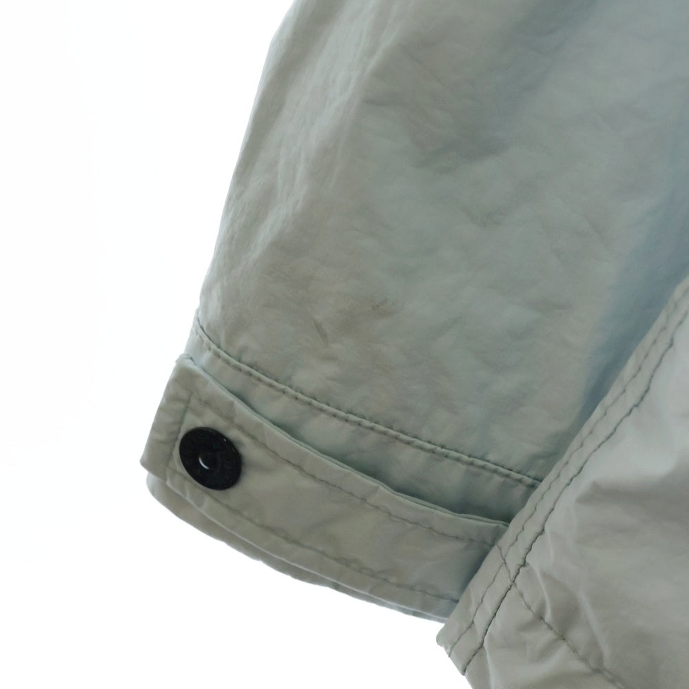 STONE ISLAND(ストーンアイランド) MEMBRANA 3L TC ロゴワッペン ジップアップナイロンジャケット ブルゾン ブルー K1S154100093S0A21