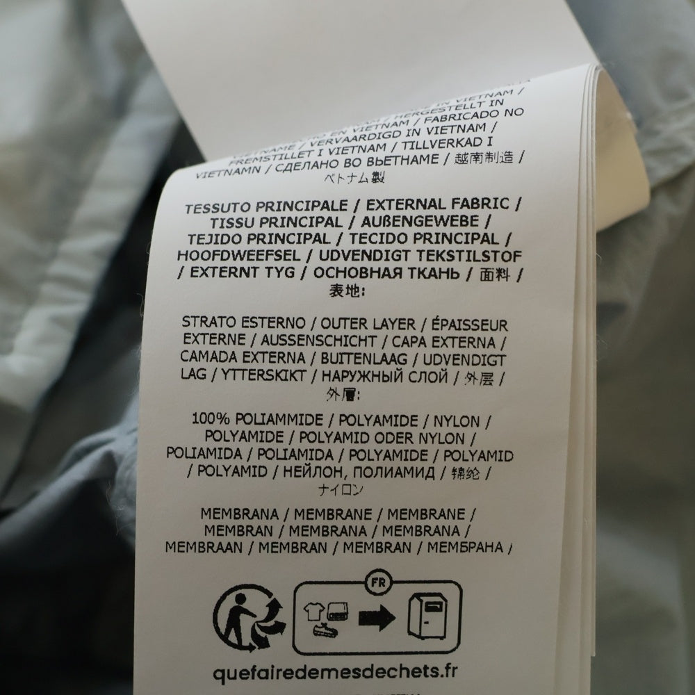 STONE ISLAND(ストーンアイランド) MEMBRANA 3L TC ロゴワッペン ジップアップナイロンジャケット ブルゾン ブルー K1S154100093S0A21