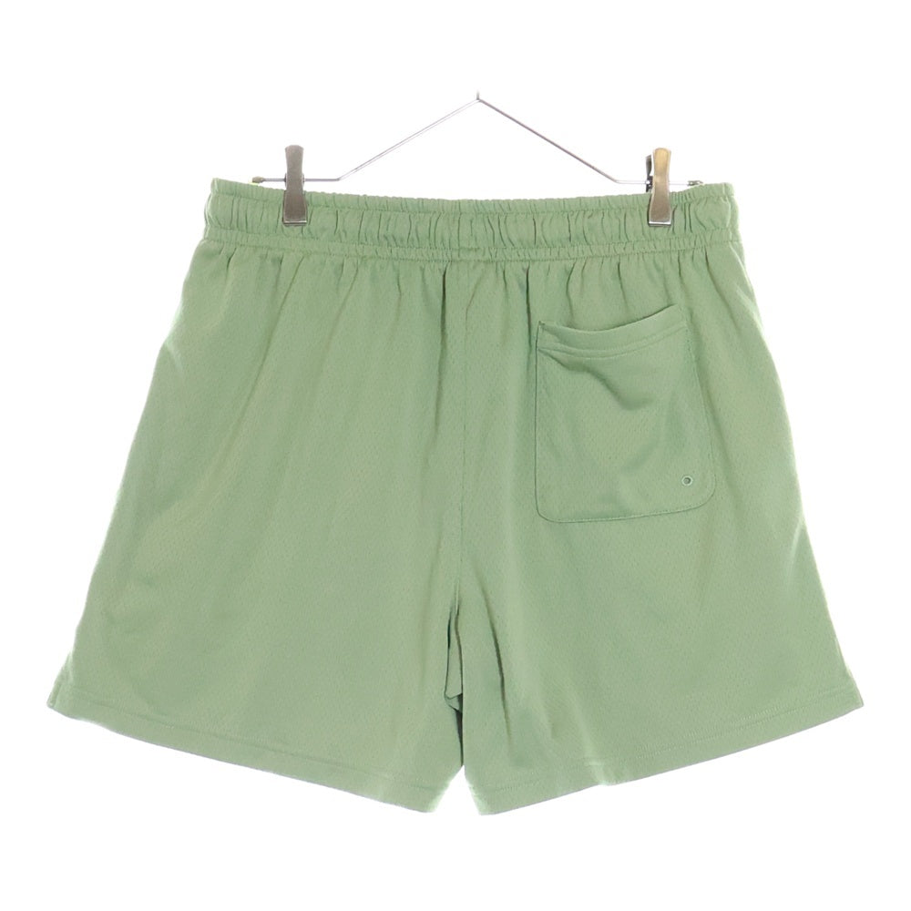 NIKE(ナイキ) AS M NK CLUB MESH FLOW SHORT ロゴ刺繍 メッシュハーフパンツ ショーツ グリーン DX0736-386