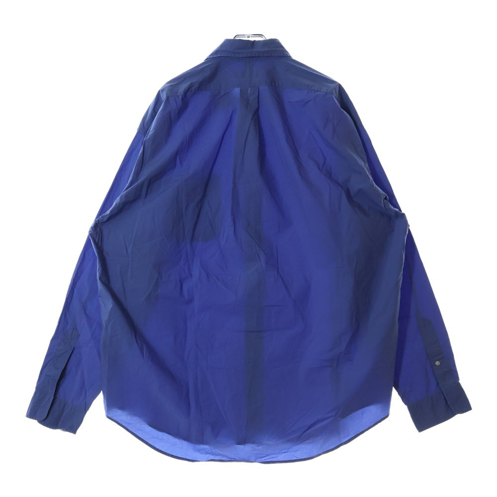 NAUTICA(ノーティカ) Regular Broad BD Shirt 長袖シャツ ブルー 211-1010