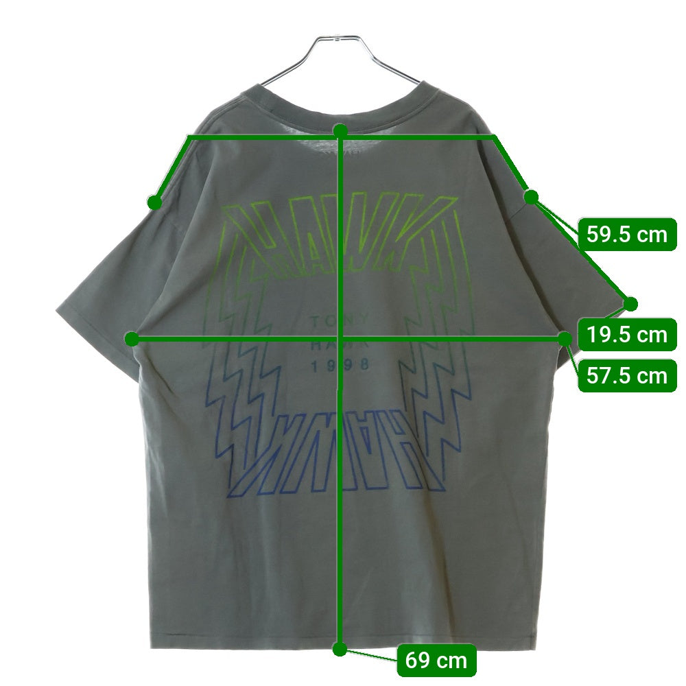 monkey time(モンキータイム) TONY HAWK T-SHIRT トニーホーク 半袖Tシャツ グレー 8317-499-1586